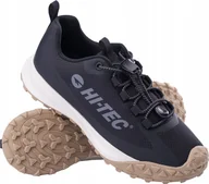 Buty trekkingowe męskie - Męskie buty turystyczne trekkingowe Hi-tec Mounti czarne rozmiar 44 - miniaturka - grafika 1