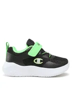 Buty dla chłopców - Champion Sneakersy Softy Evolve B Td Low Cut Shoe S32453-KK003 Czarny - miniaturka - grafika 1