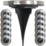 Lampy ogrodowe - LAMPA SOLARNA 8 LED SMD DO WBICIA W PODŁOŻE KPL.12SZT - miniaturka - grafika 1