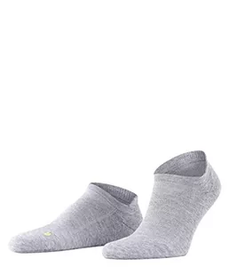 FALKE Uniseks Skarpety do trampek Cool Kick Sneaker U SN Oddychający I Szybkoschnący krótkie jednokolorowe 1 Para, Szary (Light Grey 3400), 39-41 - Skarpetki damskie - miniaturka - grafika 1
