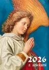 Kalendarze - Kalendarz 2026 ścienny z aniołami - miniaturka - grafika 1