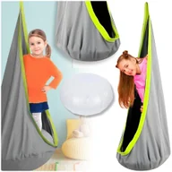 Place zabaw - Kokon huśtawka szary starky - miniaturka - grafika 1