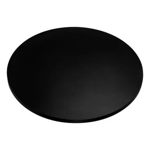 Blat do stolika laminowany okrągły czarny 68 cm Kolm - Biurka - miniaturka - grafika 1