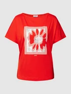 Koszulki i topy damskie - T-shirt z nadrukiem z motywem i logo - miniaturka - grafika 1