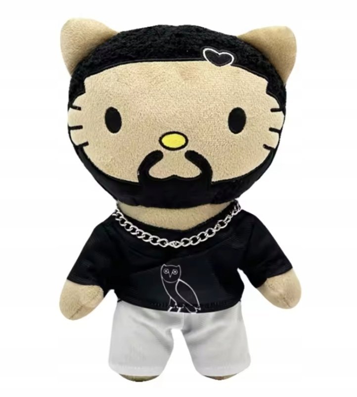 Pluszak Drake Hello Kitty miś przytulanka maskotka prezent