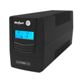 Zasilacze awaryjne UPS - Zasilacz awaryjny komputerowy UPS REBEL model Nanopower Plus 650 ( offline, 650VA / 360W , 230 V , 50Hz , LCD , USB , RJ45 ) - miniaturka - grafika 1