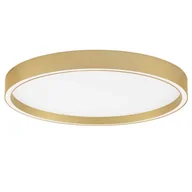 Lampy sufitowe - Okrągły plafon metalowy TOCACHE LE44875 LED 38W 2700-3000K złota - miniaturka - grafika 1
