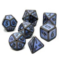 Gry planszowe - Kostki RPG Przebudzenie Magii Zestaw 7 Metalowych Kości - miniaturka - grafika 1