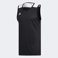 Koszule męskie - adidas Męska koszula bez rękawów C365 Jrsy, Negro/Blanco, 3XLT, DY6631 - miniaturka - grafika 1