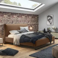 Łóżka - Łóżko WINTER COMFORTEO tapicerowane : Rozmiar - 180x200, Pojemnik  - Z pojemnikiem, Tkanina - Grupa V - miniaturka - grafika 1