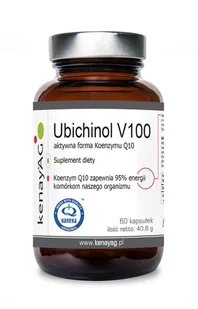 Kenayag Kenayag Ubichinol Koenzym Q10 100mg 60 kapsułek KA562 - Witaminy i minerały - miniaturka - grafika 1