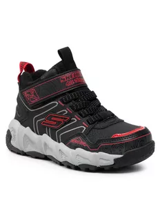 Skechers Trekkingi Combex 406422L/BKRD Czarny - Buty dla chłopców - miniaturka - grafika 1