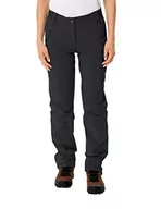 Spodnie damskie - VAUDE Damskie Spodnie damskie Farley Stretch Capri T-zip Spodnie Iii, czarny, 40 Lang - miniaturka - grafika 1