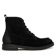 Botki męskie - Trzewiki Tommy Hilfiger Cleated W Moc FM0FM05599 Czarny - miniaturka - grafika 1