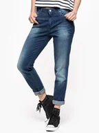 Spodnie damskie - Wrangler Boyfriend Damskie Spodnie Jeansowe Vintage Blue W27M9185R-W28 L32 - miniaturka - grafika 1