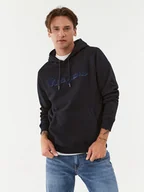 Bluzy męskie - Pepe Jeans Bluza Ryan Hoodie PM582328 Granatowy Regular Fit - miniaturka - grafika 1