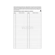 Druki akcydensowe - Druk karta do akt osobowych A4 REMI OS-223 A 1szt - miniaturka - grafika 1