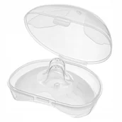 Akcesoria do karmienia - Akuku Silikonowe Osłonki na Piersi 2 szt Rozmiar M Etui - miniaturka - grafika 1