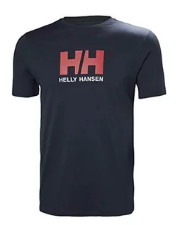Koszulki męskie - Helly Hansen Logo T-Shirt Navy M - grafika 1