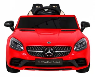 Pojazd Mercedes Benz Slc300 Czerwony - Pojazdy elektryczne dla dzieci - miniaturka - grafika 1