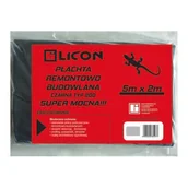 Folie i membrany dachowe - Płachta remontowo-budowlana czarna 5 x 2 m - miniaturka - grafika 1