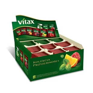 Vitax Zestaw herbat Kolekcja Przyjemności 90 x 1,8 g - Herbata - miniaturka - grafika 1