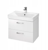 Szafki łazienkowe - SZAF. PODUM. LARA MILLE SLIM 60 BIAŁA DSM FSC MIX70% SGSCH-COC-007574 - miniaturka - grafika 1