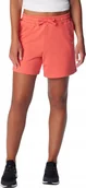 Spodnie sportowe damskie - Columbia Columbia Trek French Terry Wmns Shorts 2032941608 Różowe M - miniaturka - grafika 1