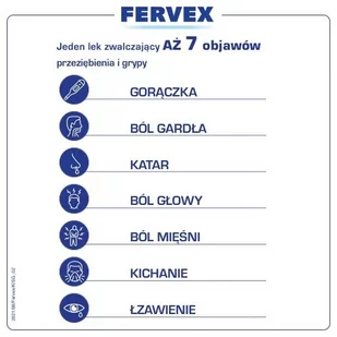 UPSA Fervex 8 szt. - Przeziębienie i grypa - miniaturka - grafika 1