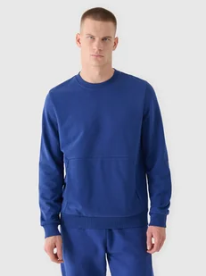 4F Bluza dresowa nierozpinana bez kaptura męska - granatowa XXL - Bluzy męskie 4F Bluza dresowa nierozpinana bez kaptura męska - granatowa XXL - Bluzy męskie - miniaturka - grafika 1