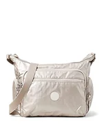 Torebki damskie - Kipling torebki damskie gabbie na ramię, srebrny (Metallic Glow), 35.5 x 30 x 18.5 cm - miniaturka - grafika 1