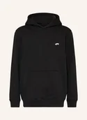 Bluzy dla chłopców - Vans Bluza Z Kapturem Salton schwarz - VANS - miniaturka - grafika 1