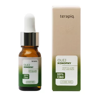 Terapiq Terapiq CBD Olej konopny 20% 10ml - Olejki do ciała i włosów - miniaturka - grafika 1