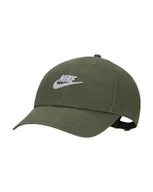 Czapki damskie - Nike FB5368-325 U NK Club cap U CB FUT WSH L Czapka z daszkiem Unisex Dorosły Cargo Khaki/Biały Rozmiar L/XL - miniaturka - grafika 1