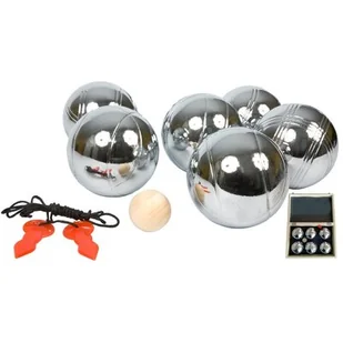 ENERO Kule do gry 6szt boule petanque walizka drewniana Enero vic-26730-0 - Zabawki i gry sportowe - miniaturka - grafika 1