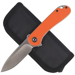Nóż składany CIVIVI Elementum Flipper Orange G10, Satin Finish (C907R) - Noże - miniaturka - grafika 4