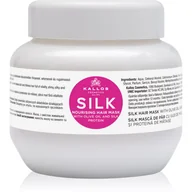 Maski do włosów - Kallos KJMN Maska Silk z jedwabiem regenerująca 275 ml - miniaturka - grafika 1