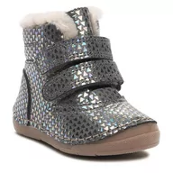 Buty dla dziewczynek - Trzewiki Froddo Paix Winter G2110130-18 M Grey/Silver 18 - miniaturka - grafika 1