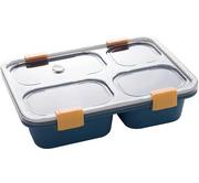 Przybory do gotowania - DA1A Pojemnik lunchbox 1200ml niebieski - miniaturka - grafika 1