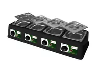 Inne urządzenia gastronomiczne - Resto Quality Podgrzewacz do czekolady 4x1,5 l 0,32 kW 230V 780x260x135 mm RQ09.SC4X1.5L - miniaturka - grafika 1