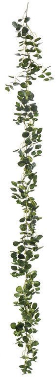 Girlanda sztuczne kwiaty wiszące balkonowa Zielona 180cm x 20cm x 20cm