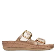 Klapki i japonki damskie - Klapki Scholl Aberdeen MF32087 Różowy - miniaturka - grafika 1