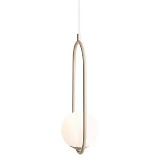 Riva lampa wisząca 1-punktowa beżowa 1086G17 - Lampy sufitowe - miniaturka - grafika 2