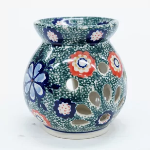 Ceramiczny kominek zapachowy Ceramika Bolesławiec - Świeczniki - miniaturka - grafika 1