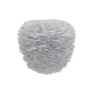 Oprawy, klosze i abażury - Wisząca lampa Eos Evia M z szarym kloszem - miniaturka - grafika 1