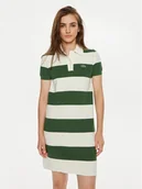 Sukienki - Lacoste Sukienka codzienna EF6919 Kolorowy Slim Fit - miniaturka - grafika 1