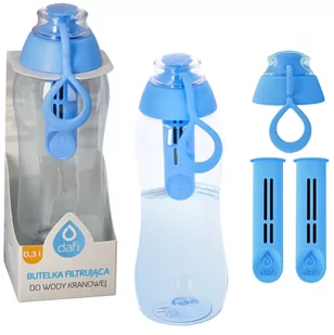 Butelka Filtrująca Dafi Soft 0,3L + 3 Filtry Niebieska - Butelki filtrujące - miniaturka - grafika 1