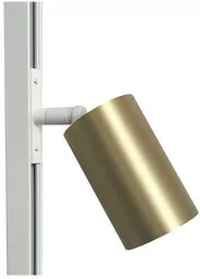 Antidark - Designline Tube Spot PRO White/Brass Antidark - Akcesoria do oświetlenia - miniaturka - grafika 1