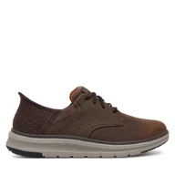 Sneakersy męskie - Sneakersy Skechers Orell-Yates 205249/COC Brązowy - miniaturka - grafika 1