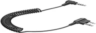 Akcesoria car audio - Sena TUFFTALK-A0115 2-drożny kabel radiowy do złącza wtykowego Midland do Tufftalk, czarny - miniaturka - grafika 1